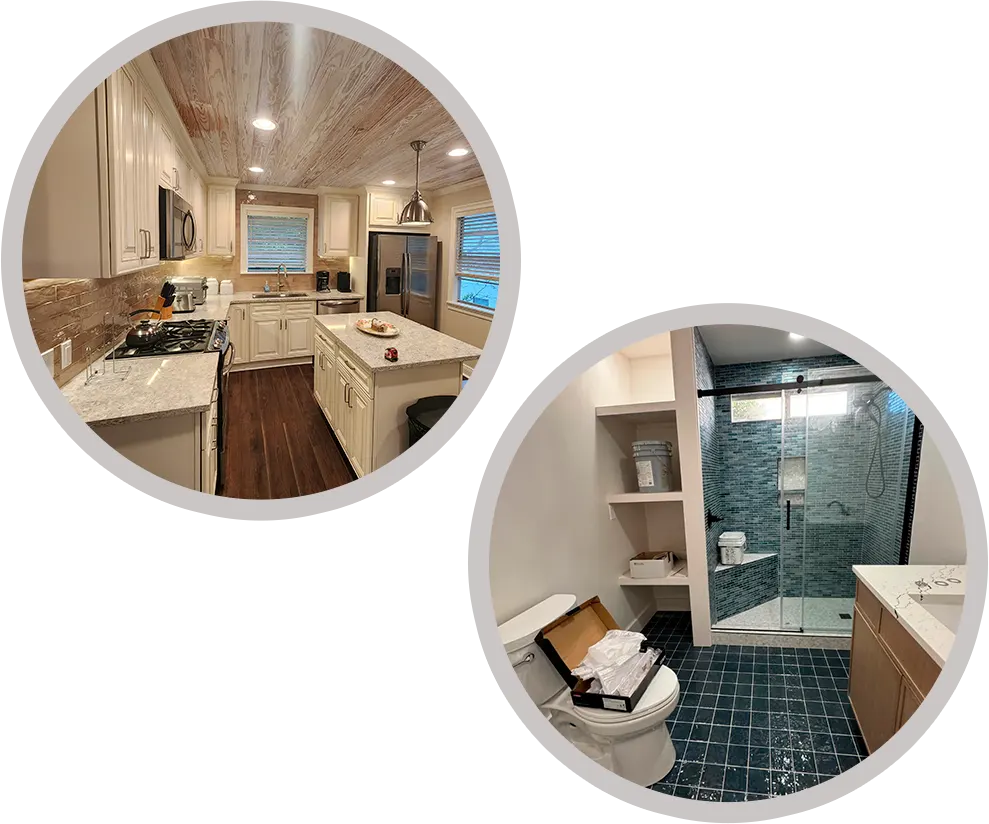 Kitchen and Bathroom Remodilin par copia Trim Interior